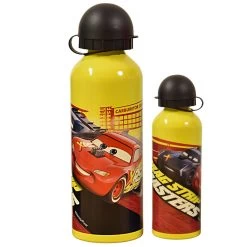 Alu-Trinkflasche Disney Cars 500 Ml In Gelb-Schwarz