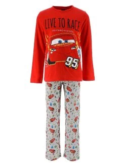 Disney Cars Pyjama "Cars" In Grau/ Rot