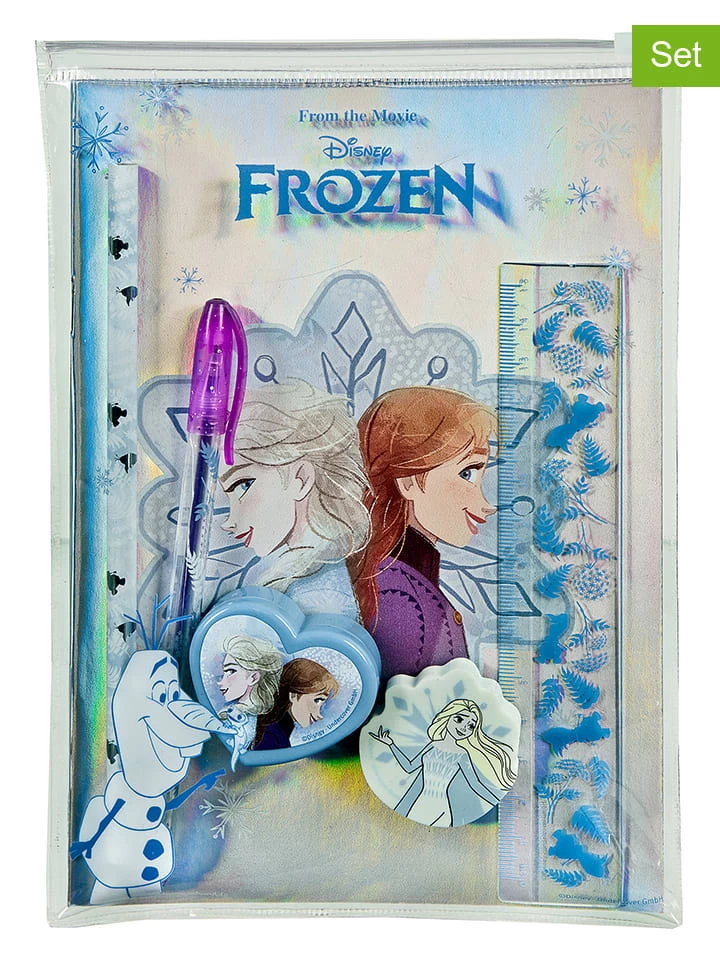 Disney Frozen 7tlg. Schreibset "Frozen" In Hellblau 3 Disney Frozen 7tlg. Schreibset "Frozen" In Hellblau