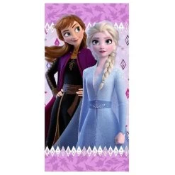 Disney Frozen Bade-/ Strandtuch Elsa & Anna - (L) 140 Cm X (B) 70 Cm In Bunt