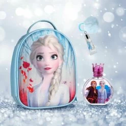 Disney Frozen II Gift Set 100ml EDT + Lip Gloss + Bag -Disney disney frozen ii gift set 100ml edt lip gloss bag 4