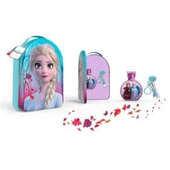 Disney Frozen II Gift Set 100ml EDT + Lip Gloss + Bag -Disney disney frozen ii gift set 100ml edt lip gloss bag 5