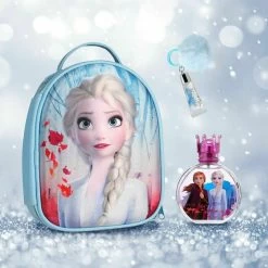Disney Frozen II Gift Set 100ml EDT + Lip Gloss + Bag -Disney disney frozen ii gift set 100ml edt lip gloss bag 7