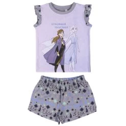 Schlafanzug Disney Frozen Die Eiskönigin In Grau