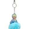 Schlüsselanhänger "Disney Frozen - Elsa" In Hellblau - (B)4 X (H)8 Cm