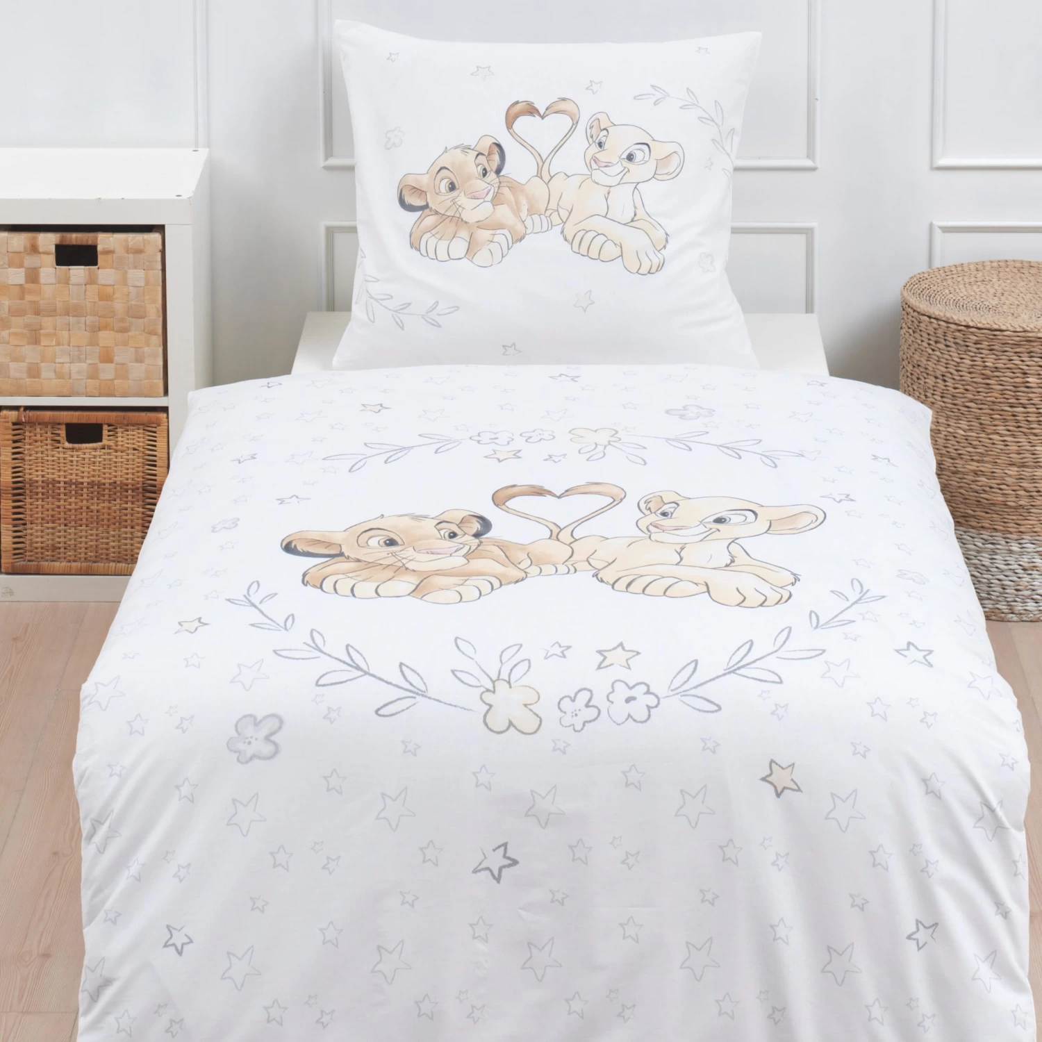 Kinder Bettwäsche-Set "Disney's König Der Löwen" In Weiß 4 Kinder Bettwäsche-Set "Disney's König Der Löwen" In Weiß – Bild 2
