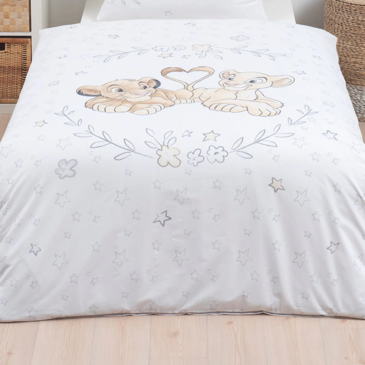 Kinder Bettwäsche-Set "Disney's König Der Löwen" In Weiß 5 Kinder Bettwäsche-Set "Disney's König Der Löwen" In Weiß – Bild 3