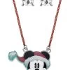 2tlg. Schmuckset "Mickey Mouse" -Disney disney mickey mouse 2tlg schmuckset mickey mouse