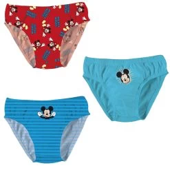 3er-Set: Slips Mickey Mouse In Bunt