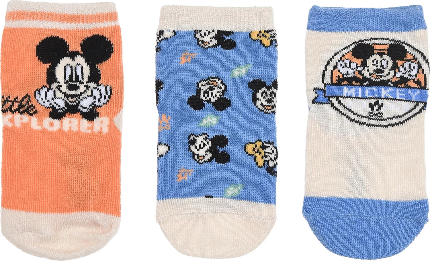 Disney Mickey Mouse & Friends Baby Socken 3er Pack 3 Disney Mickey Mouse & Friends Baby Socken 3er Pack