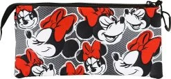 Triple-Schlampermäppchen Disney Minnie Mouse Retro, Unbefüllt -Disney disney mickey mouse and friends triple schlampermappchen disney minnie mouse retro unbefullt 2