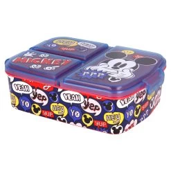 Brotdose Mickey Mouse Mit 3-Fach-Unterteilung In Bunt -Disney disney mickey mouse brotdose mickey mouse mit 3 fach unterteilung in bunt 1