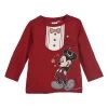 Longsleeve "Mickey" In Bordeaux -Disney disney mickey mouse longsleeve mickey in bordeaux