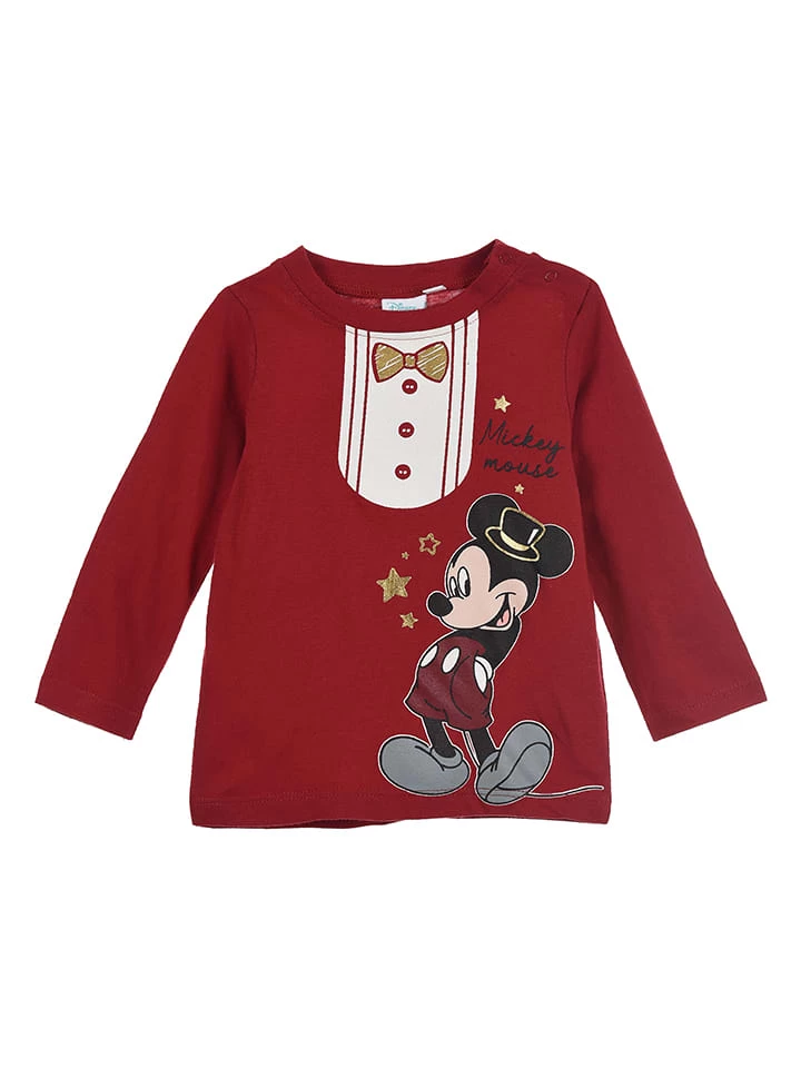 Longsleeve "Mickey" In Bordeaux 3 Longsleeve "Mickey" In Bordeaux