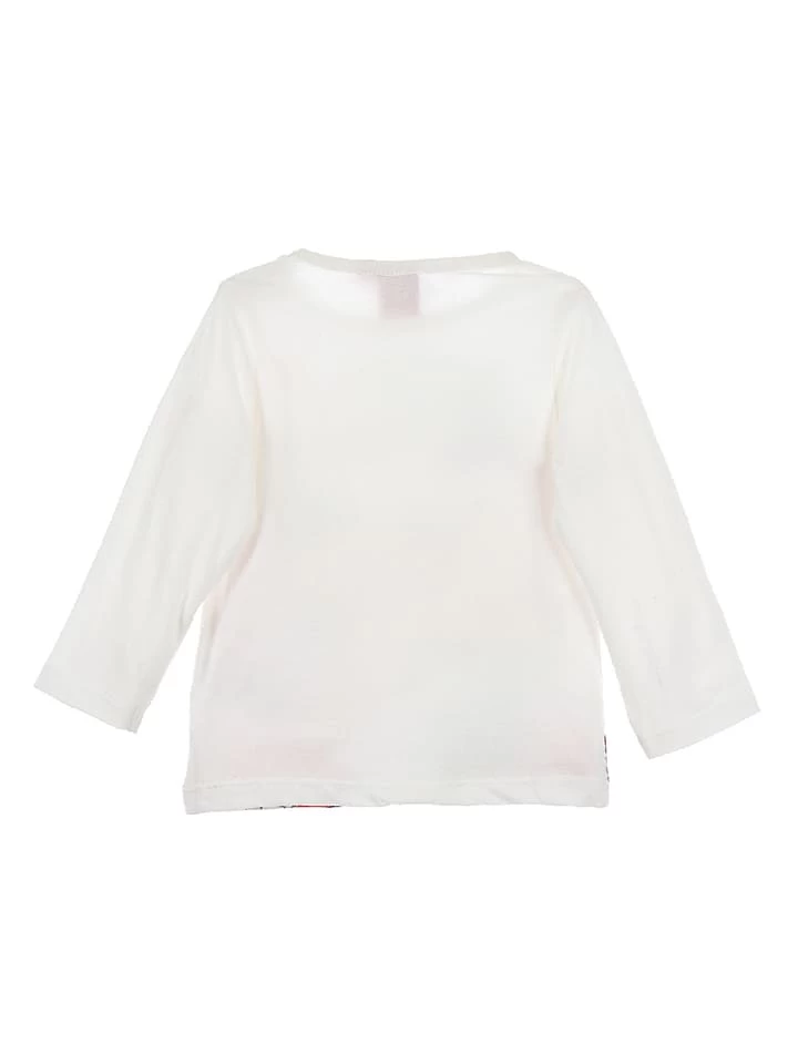 Longsleeve "Mickey" In Weiß 4 Longsleeve "Mickey" In Weiß – Bild 2