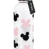 Trinkflasche "Mickey Mouse" In Transparent/ Schwarz/ Rosa - 850 Ml -Disney disney mickey mouse trinkflasche mickey mouse in transparent schwarz rosa 850 ml