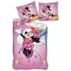 2-tlg.Set: Bettwäsche Minnie Mouse In Rosa -Disney disney minnie mouse 2 tlg set bettwasche minnie mouse in rosa 1