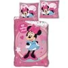 2-tlg.Set: Bettwäsche Minnie Mouse In Rosa -Disney disney minnie mouse 2 tlg set bettwasche minnie mouse in rosa