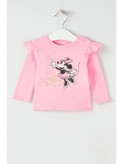 2tlg. Outfit "Minnie" In Rosa/ Grau -Disney disney minnie mouse 2tlg outfit minnie in rosa grau 2