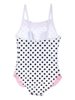 Badeanzug "Minnie Mouse" In Weiß/ Rosa -Disney disney minnie mouse badeanzug minnie mouse in weiss rosa 1