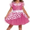 Disney Pink Minnie Kinderkostüm Deluxe S (5-6 Jahre) -Disney disney minnie mouse disney pink minnie kinderkostum deluxe s 5 6 jahre