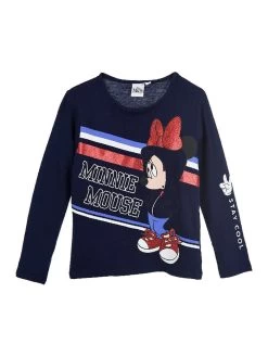 Longsleeve "Minnie Mouse" In Dunkelblau