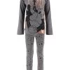 Pyjama "Minnie" In Grau