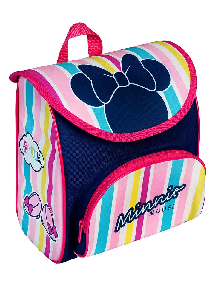 Rucksack "Minnie Mouse" In Dunkelblau - (B)21 X (H)23 X (T)13 Cm