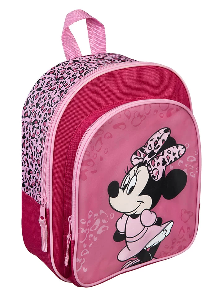 Rucksack "Minnie Mouse" In Pink - (B)25 X (H)31 X (T)10 Cm