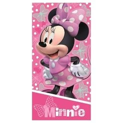 Strandtuch Minnie Mouse - (L) 140 Cm X (B) 70 Cm In Rosa