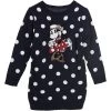 Strickkleid "Minnie" In Dunkelblau -Disney disney minnie mouse strickkleid minnie in dunkelblau