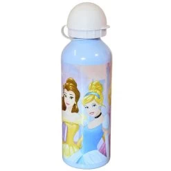 Alu-Trinkflasche Disney Princess 500 Ml In Hellblau-Weiß