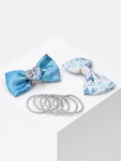 Disney -Disney disney set aus haarspange und haargummi disney frozen die eiskonigin in blau 1