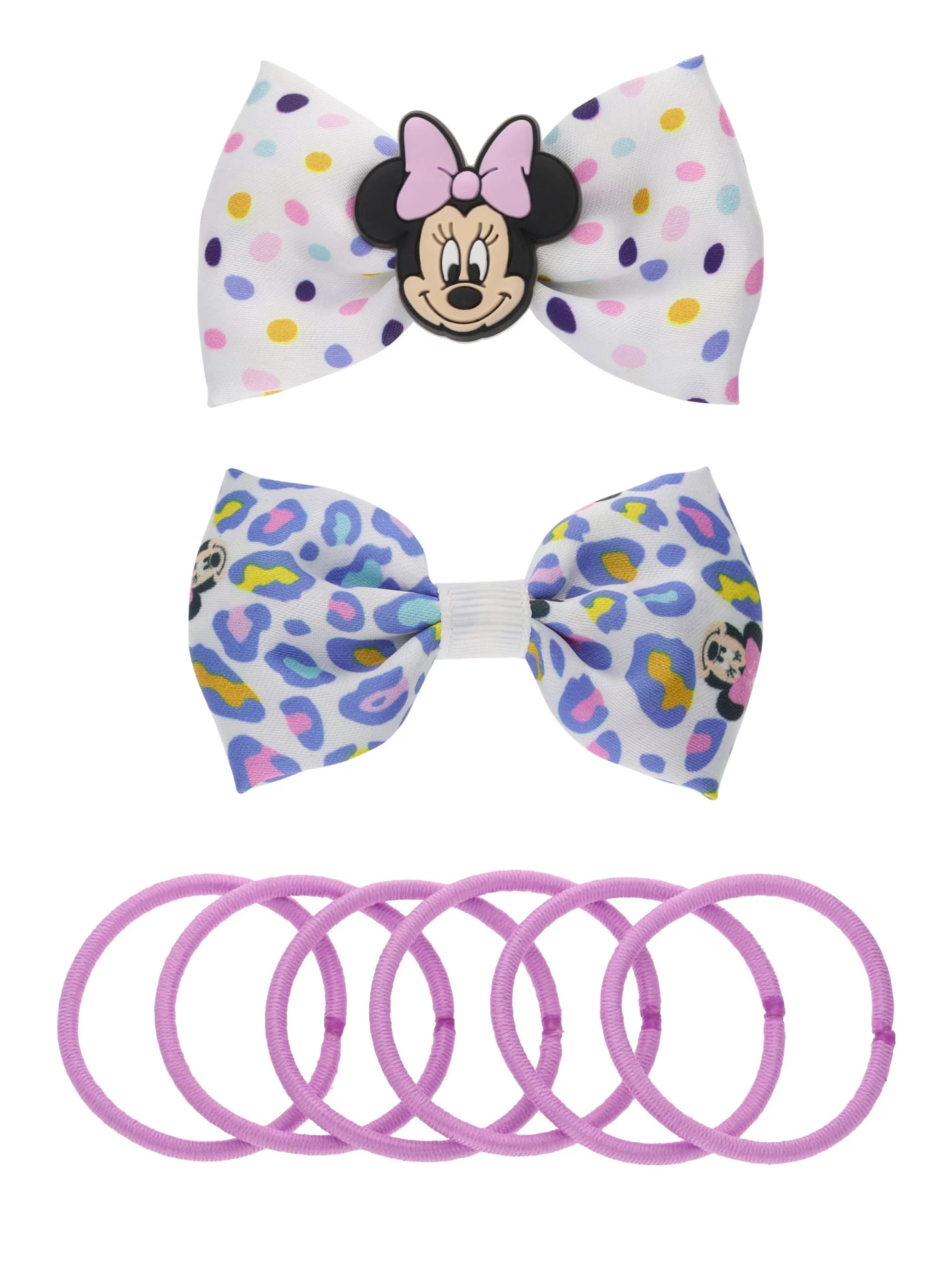 Set Aus Haarspangen Und Haargummis Disney Minnie Maus In Lila 3 Set Aus Haarspangen Und Haargummis Disney Minnie Maus In Lila