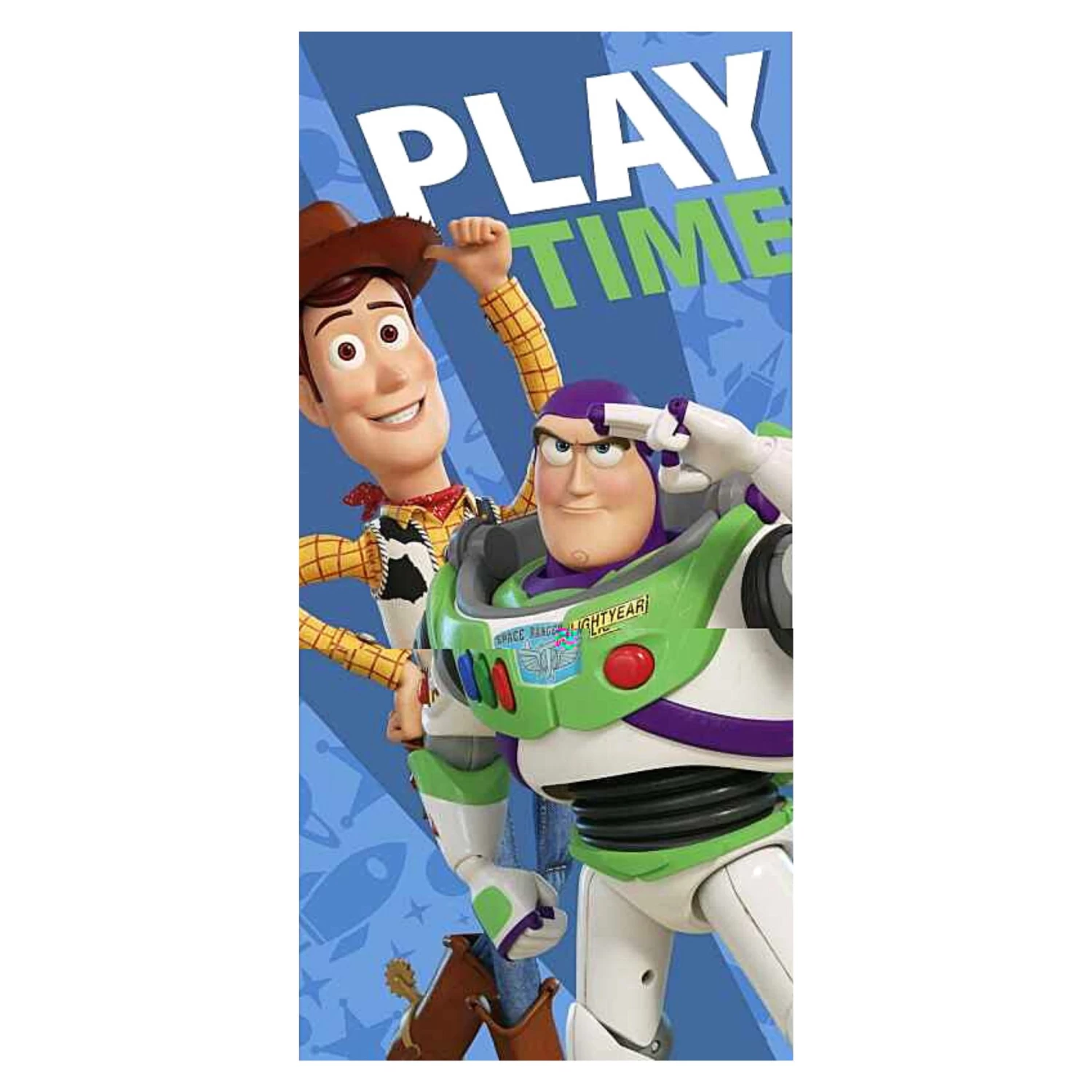 Bade-/Strandtuch Toy Story Woody Und Buzz - (L) 140 Cm X (B) 70 Cm In Bunt 3 Bade-/Strandtuch Toy Story Woody Und Buzz - (L) 140 Cm X (B) 70 Cm In Bunt
